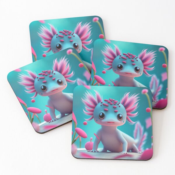 Item preview, "Axolotl dinosaur" - cute cyberpunk Axolotl gift. designed and sold by Obinne.