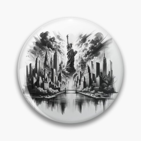 Item preview, Sketch Ever since new york designed and sold by ArtFeverShop.