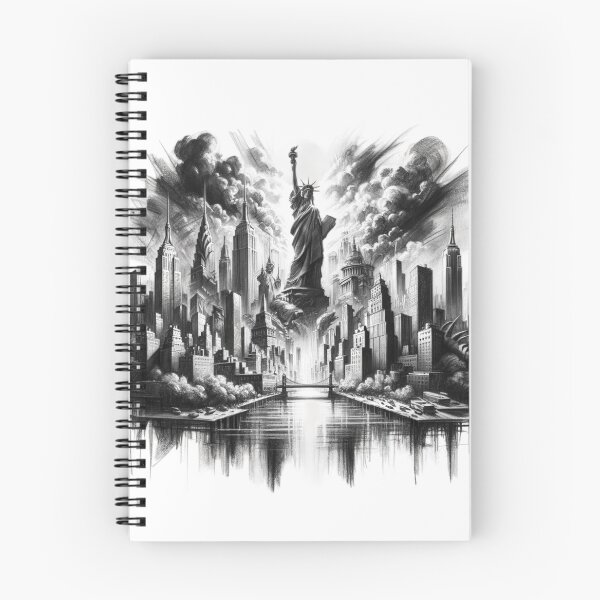 Item preview, Sketch Ever since new york designed and sold by ArtFeverShop.