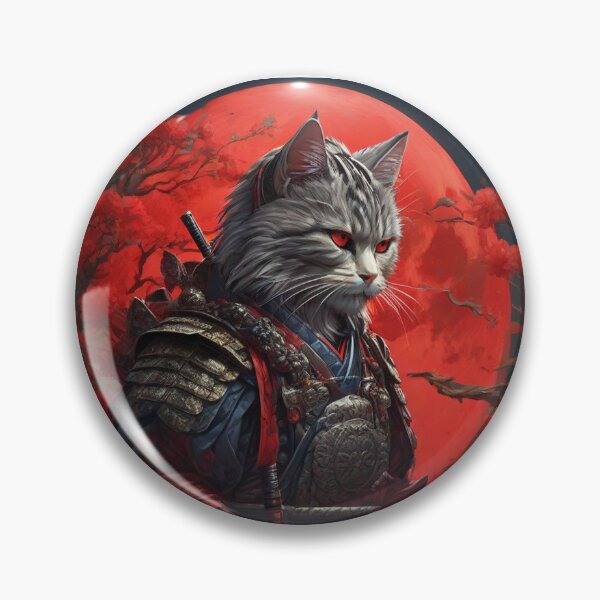 Item preview, Samurai Cat designed and sold by Angelle55.