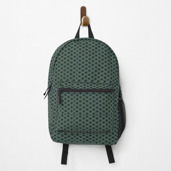 Item preview, Simple Dark Green Double Scale Pattern designed and sold by UniqueBoutique4.