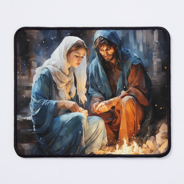 Item preview, Mary, Joseph, and the Manger designed and sold by CastleBySea.