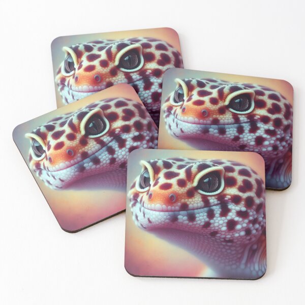 Item preview, Leopard Gecko Portrait. designed and sold by Anna Halasek.