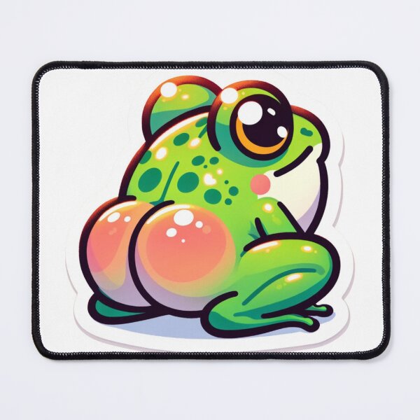 Item preview, Funny frog with an exaggerated butt designed and sold by Anavai987.