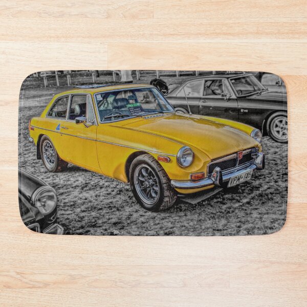 Item preview, MG Nationals Elder Park Yellow MG B GT designed and sold by Cars around Adelaide.