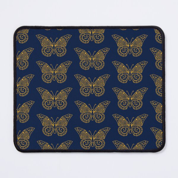 Item preview, Golden butterfly filled with moon and planets designed and sold by mgro-art.