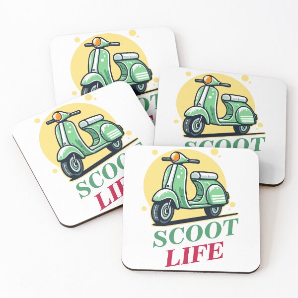 Item preview, Embark on a Vibrant Journey: Experience the Mod Lifestyle with a Vespa Scooter Ride, an Essential Part of Scooter Life designed and sold by GFelizNav.