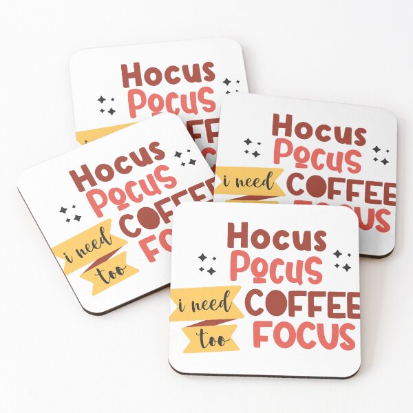 Item preview, Hocus Pocus I need coffee to focus  designed and sold by abaazeem.