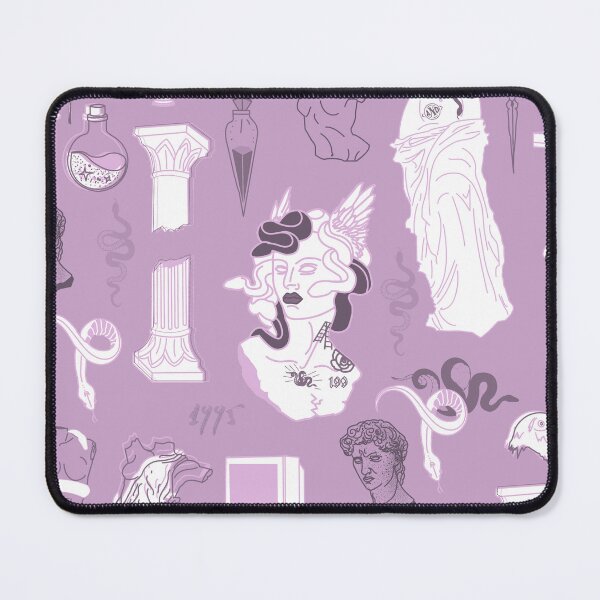Item preview, medusa ancient greece aesthetic purple designed and sold by Gossip Rag.