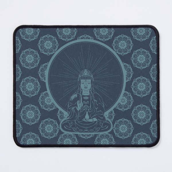 Item preview, Kuan Yin Sattva - Dusk + Peacock designed and sold by Irene Estelle.