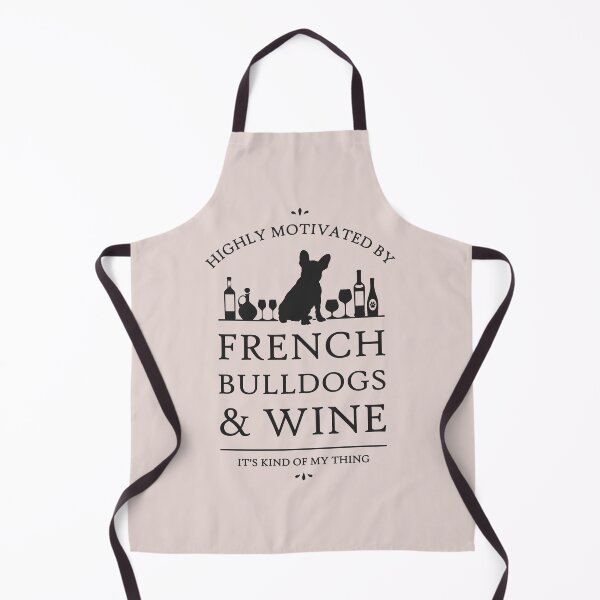 Item preview, Highly Motivated by French Bulldogs and Wine designed and sold by RycoTokyo81.