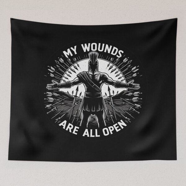 Item preview, All my Wounds are Open designed and sold by ccardenas.