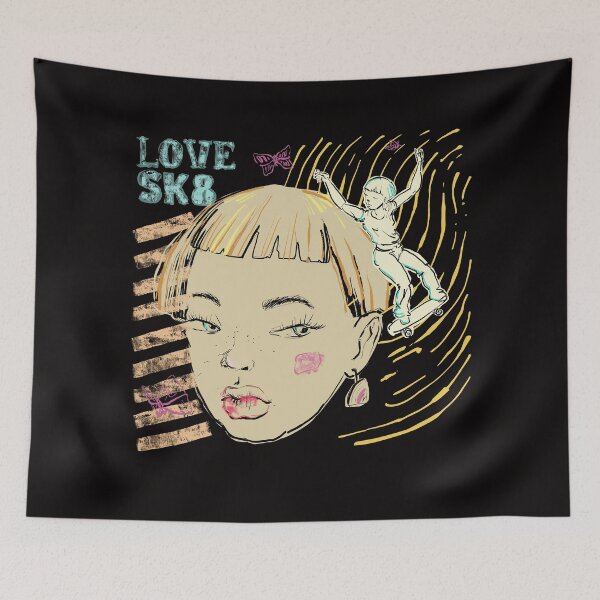 Item preview, love sk8 designed and sold by motylanoga.
