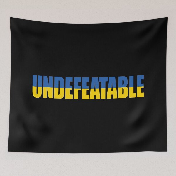 Item preview, UNDEFEATABLE Ukraine Ukrainian designed and sold by FlagX.