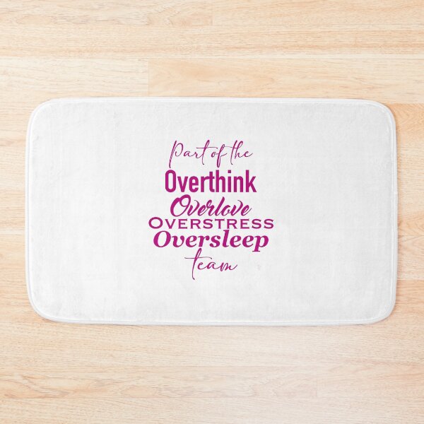 Item preview, Part of the Over Team - Pink designed and sold by TeaLimeTwo.