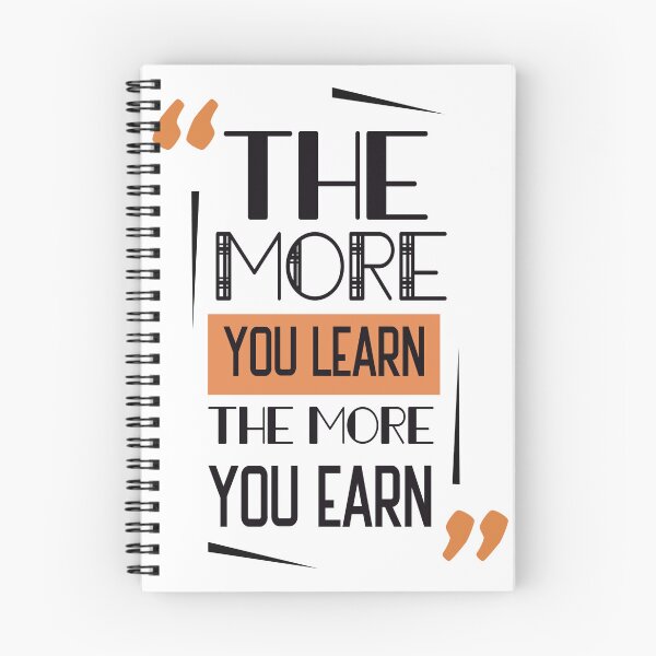 Item preview, the more you learn the more you earn designed and sold by abaazeem.