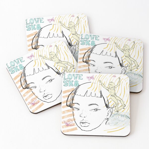 Item preview, love sk8 designed and sold by motylanoga.