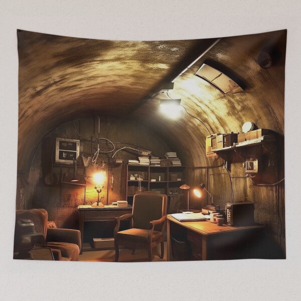 Item preview, Underground Bunker designed and sold by DigitizedArt.
