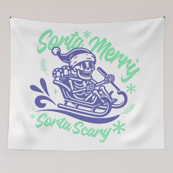 Item preview, Skeleton Christmas: Sorta Merry, Sorta Scary designed and sold by akaajoficial.
