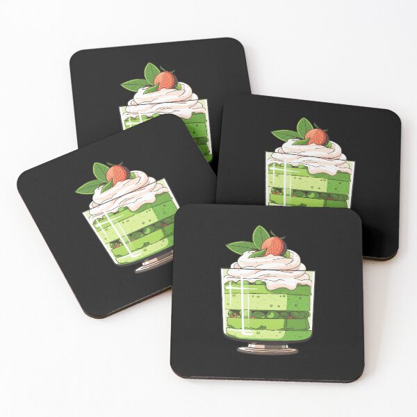 Item preview, Matcha Trifle - Food Series designed and sold by DayummnDesigns.