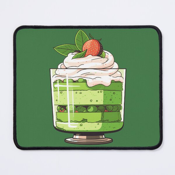 Item preview, Matcha Trifle - Food Series designed and sold by DayummnDesigns.