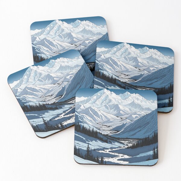 Item preview, Denali Snowy Landscape designed and sold by Secondearth.