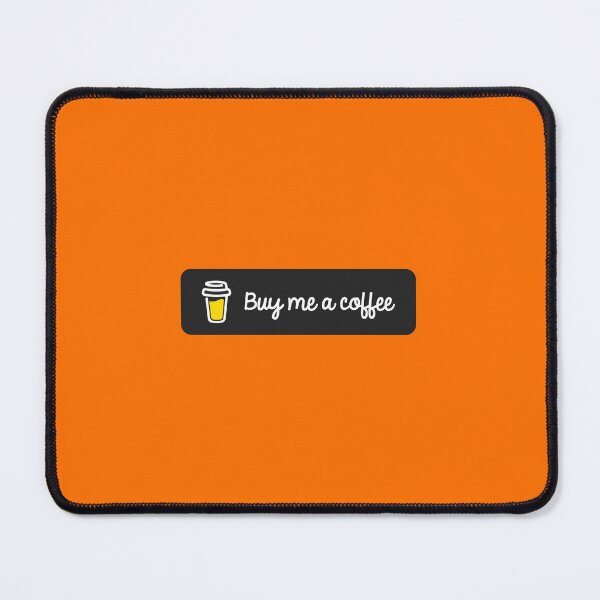 Item preview, Buy Me A Coffee Logo designed and sold by MartianBCShop.