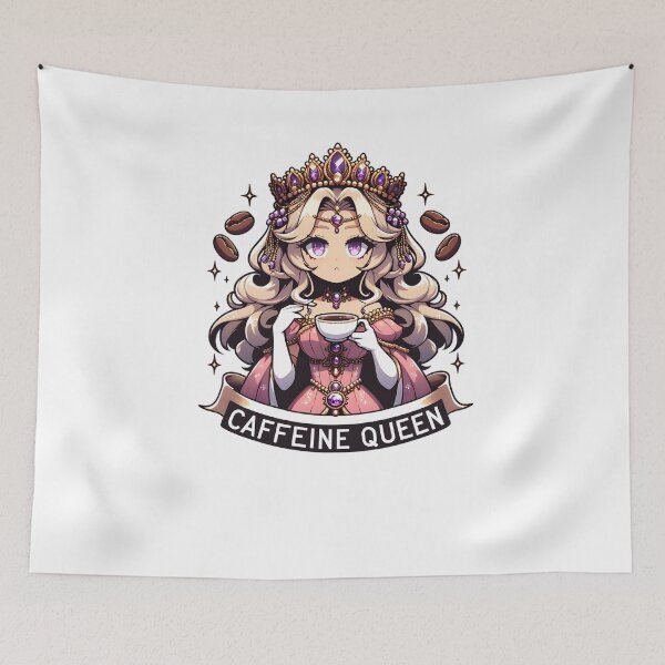 Item preview, Caffeine Queen designed and sold by YokujinDesign.