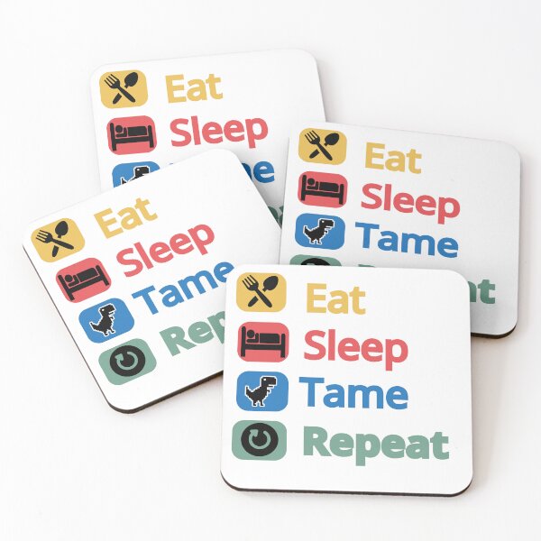 Item preview, Eat Sleep Tame Repeat designed and sold by artcultreone.