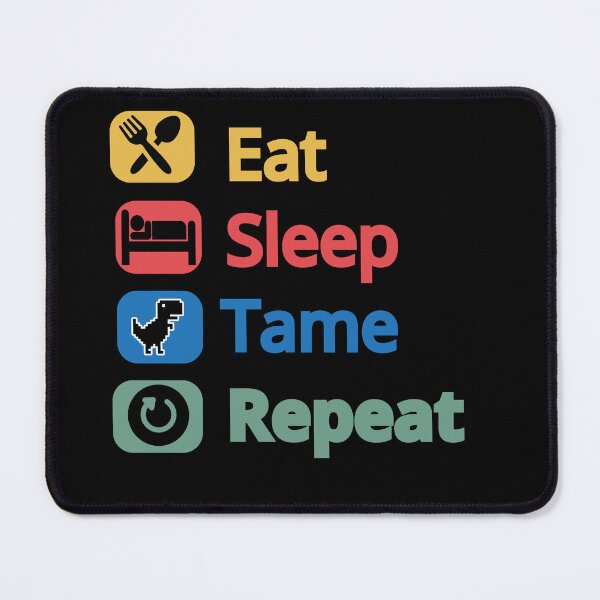 Item preview, Eat Sleep Tame Repeat designed and sold by artcultreone.