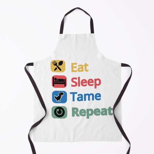 Item preview, Eat Sleep Tame Repeat designed and sold by artcultreone.