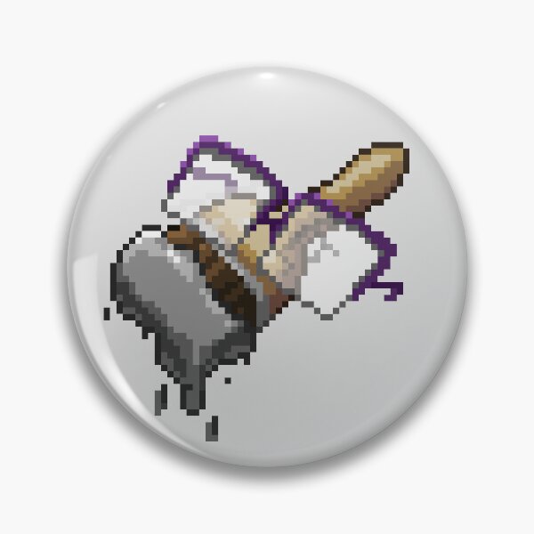 Item preview, Neopet Get Off My Lawn Paint Brush Pixel Art designed and sold by AyrosArts.