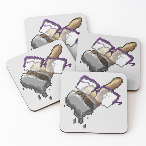 Item preview, Neopet Get Off My Lawn Paint Brush Pixel Art designed and sold by AyrosArts.