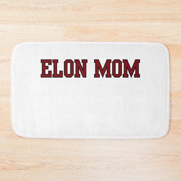 Item preview, ELON MOM - RED AND BLACK - VARSITY LETTERING  designed and sold by jessicaleah15.