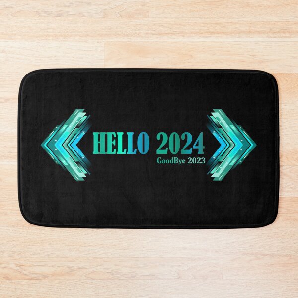 Item preview, Hello 2024 Goodbye 2023 designed and sold by Creat-Des.