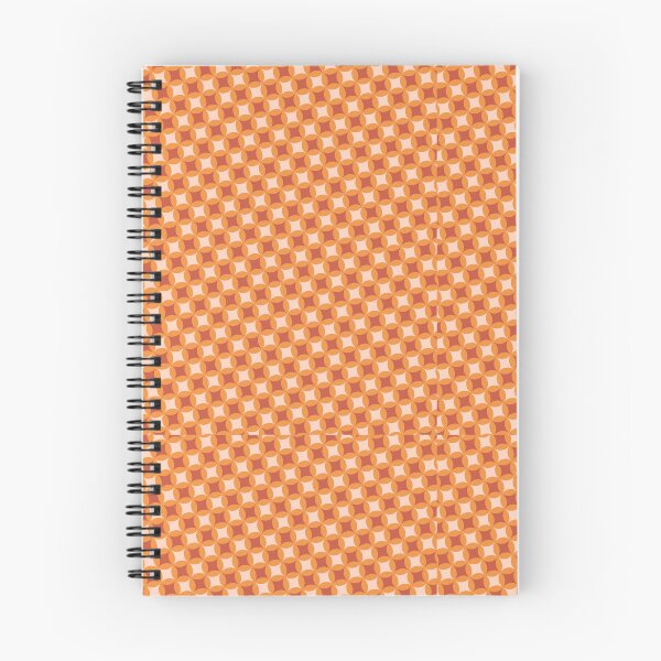 Item preview, Simple Orange Diamond Circle Abstract Pattern designed and sold by UniqueBoutique4.