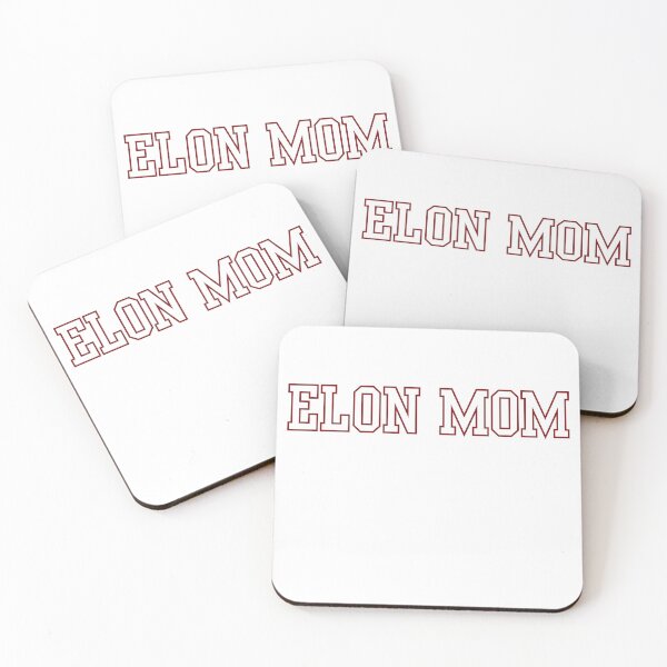 Item preview, ELON MOM - RED AND WHITE - VARSITY LETTERING  designed and sold by jessicaleah15.