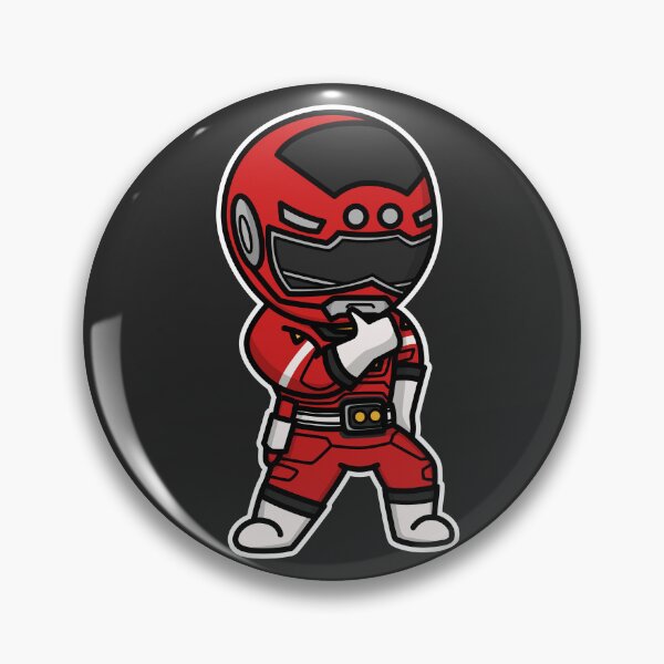 Item preview, Red Racer Gekisou Sentai Carranger Chibi Style Kawaii designed and sold by mattzwug-draws.
