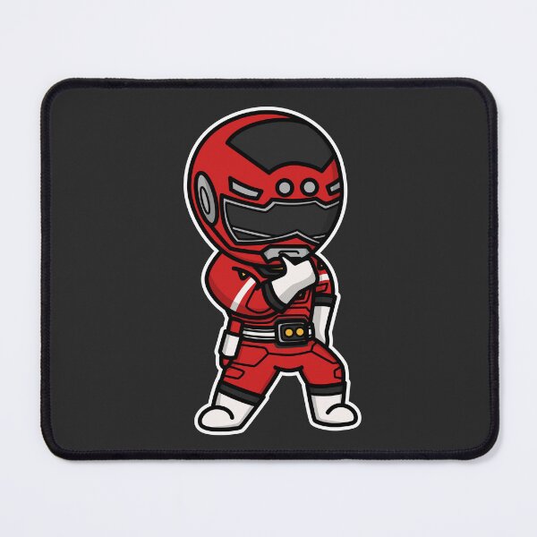 Item preview, Red Racer Gekisou Sentai Carranger Chibi Style Kawaii designed and sold by mattzwug-draws.