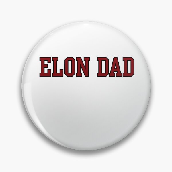 Item preview, ELON DAD - BLOCK BLACK AND WHITE - VARSITY RETRO  designed and sold by jessicaleah15.