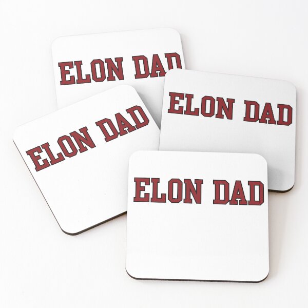 Item preview, ELON DAD - BLOCK BLACK AND WHITE - VARSITY RETRO  designed and sold by jessicaleah15.