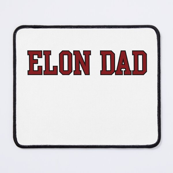 Item preview, ELON DAD - BLOCK BLACK AND WHITE - VARSITY RETRO  designed and sold by jessicaleah15.