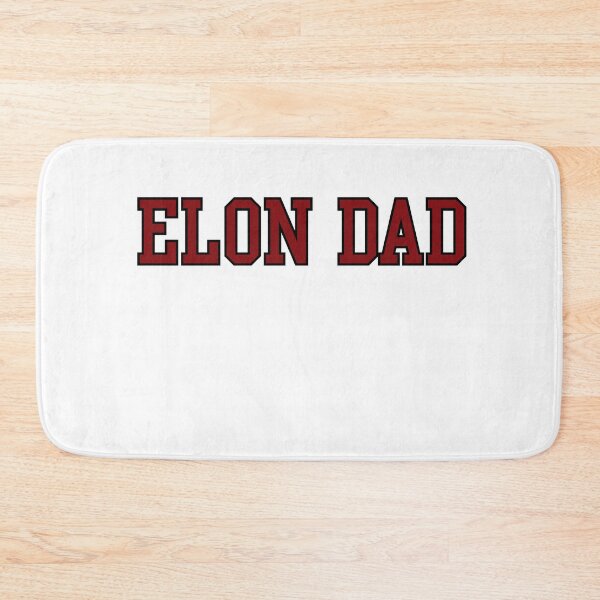 Item preview, ELON DAD - BLOCK BLACK AND WHITE - VARSITY RETRO  designed and sold by jessicaleah15.