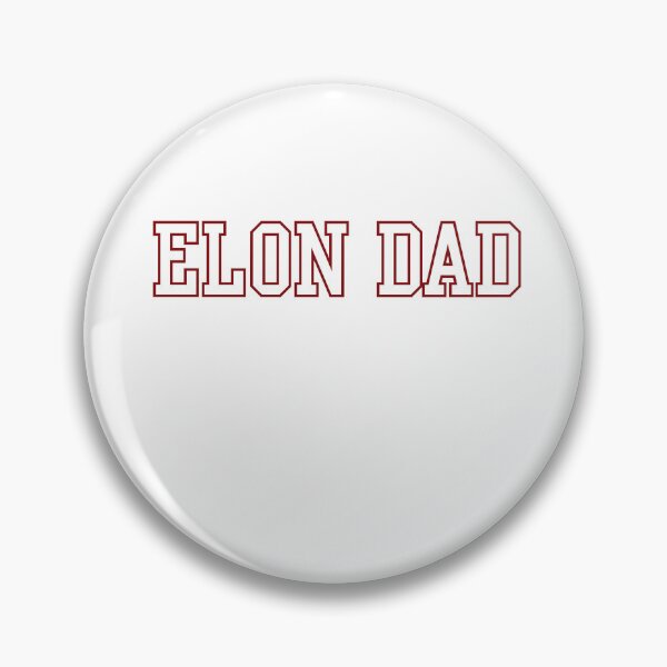 Item preview, ELON DAD - BLOCK RED AND WHITE - VARSITY RETRO  designed and sold by jessicaleah15.