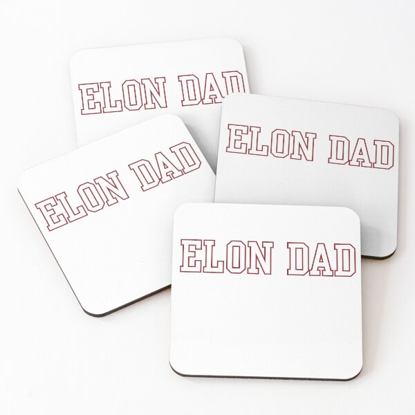 Item preview, ELON DAD - BLOCK RED AND WHITE - VARSITY RETRO  designed and sold by jessicaleah15.