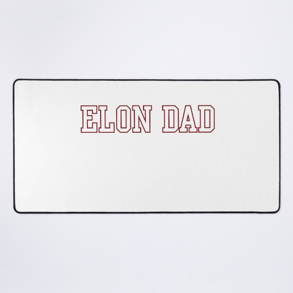 Item preview, ELON DAD - BLOCK RED AND WHITE - VARSITY RETRO  designed and sold by jessicaleah15.