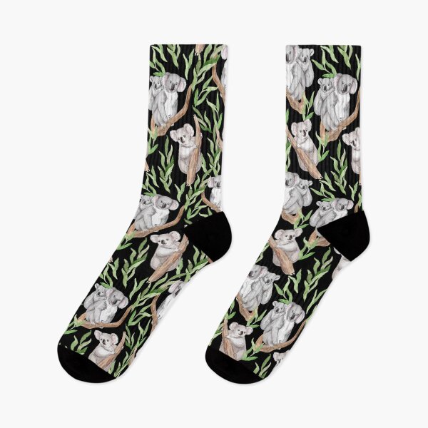 Item preview, Mother and Baby Koalas, Eucalyptus Trees, Pattern,  Australian designed and sold by Jaydee001.