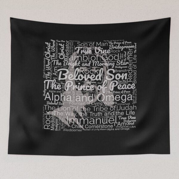 Item preview, Jesus Divine Identity Revealed Faith Inspired Tee designed and sold by ShutEyeShirts.