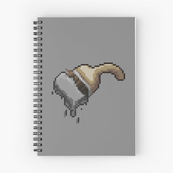 Item preview, Neopet Grey Paint Brush Pixel Art designed and sold by AyrosArts.