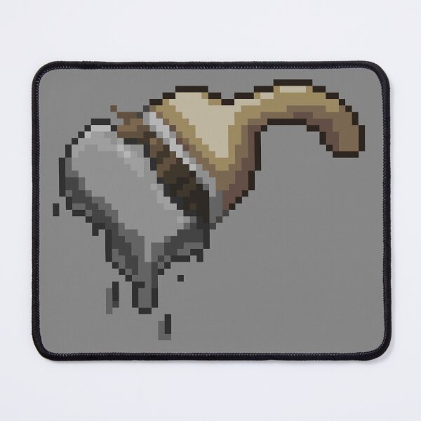 Item preview, Neopet Grey Paint Brush Pixel Art designed and sold by AyrosArts.